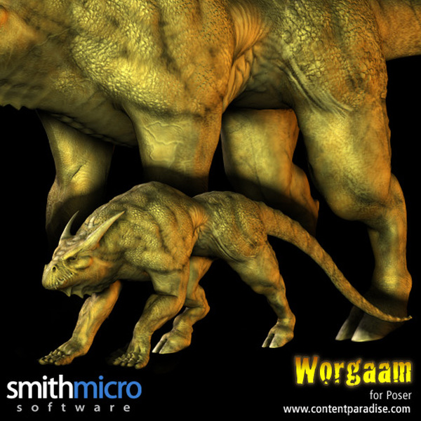 Worgaam Orc Beast of Burden Figure by N/A