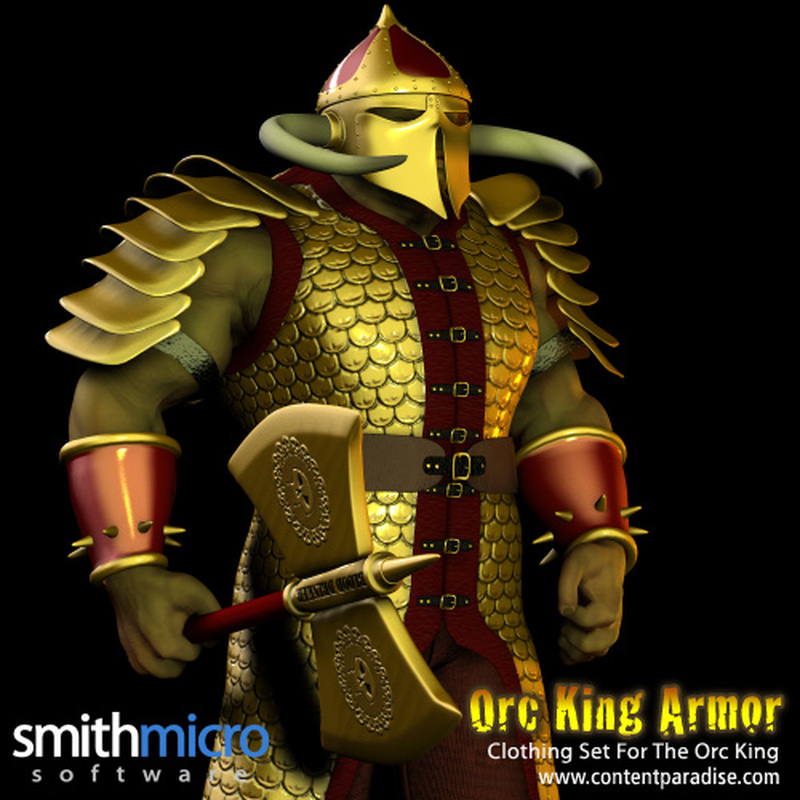 Orc King Armor Clothing Set by N/A