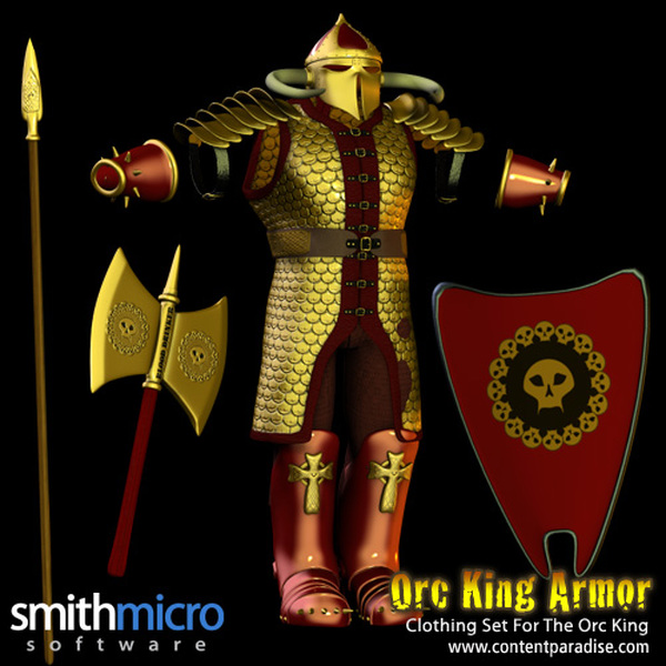 Orc King Armor Clothing Set by N/A