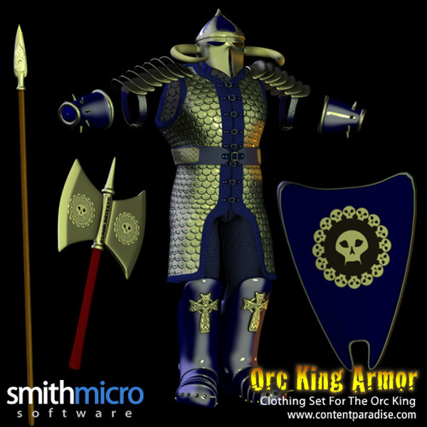 Orc King Armor Clothing Set by N/A