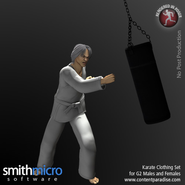 Karate Clothing Set for G2 Males & G2 Females by N/A