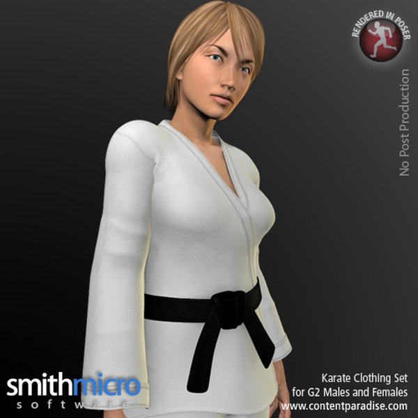 Karate Clothing Set for G2 Males & G2 Females by N/A
