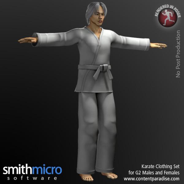 Karate Clothing Set for G2 Males & G2 Females by N/A