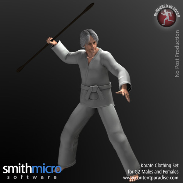 Karate Clothing Set for G2 Males & G2 Females by N/A