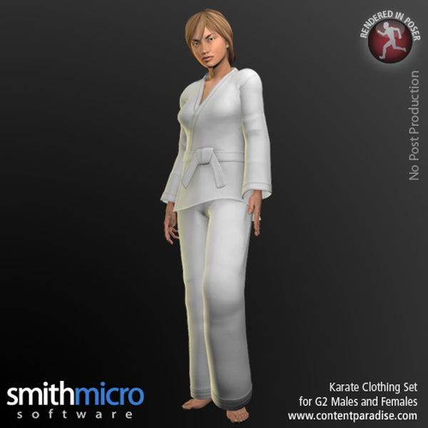 Karate Clothing Set for G2 Males & G2 Females by N/A