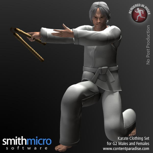 Karate Clothing Set for G2 Males & G2 Females by N/A