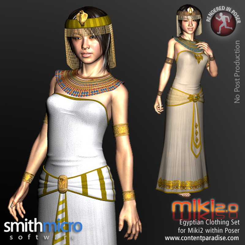 Egyptian Clothing Set for Miki 2.0 by N/A