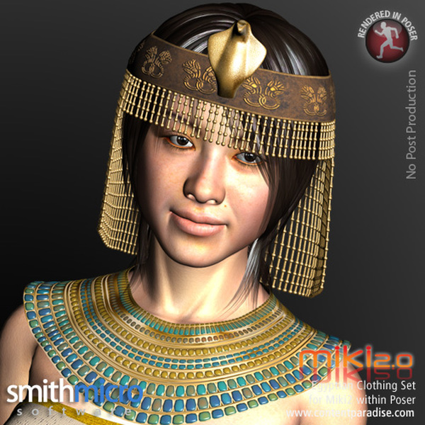 Egyptian Clothing Set for Miki 2.0 by N/A