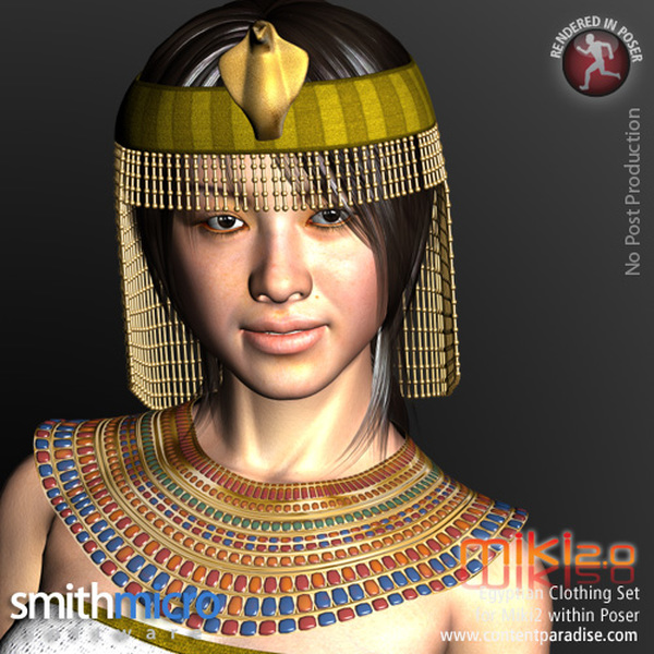 Egyptian Clothing Set for Miki 2.0 by N/A