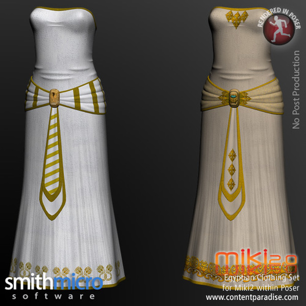 Egyptian Clothing Set for Miki 2.0 by N/A