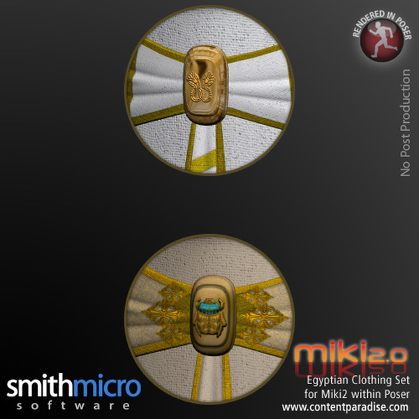 Egyptian Clothing Set for Miki 2.0 by N/A