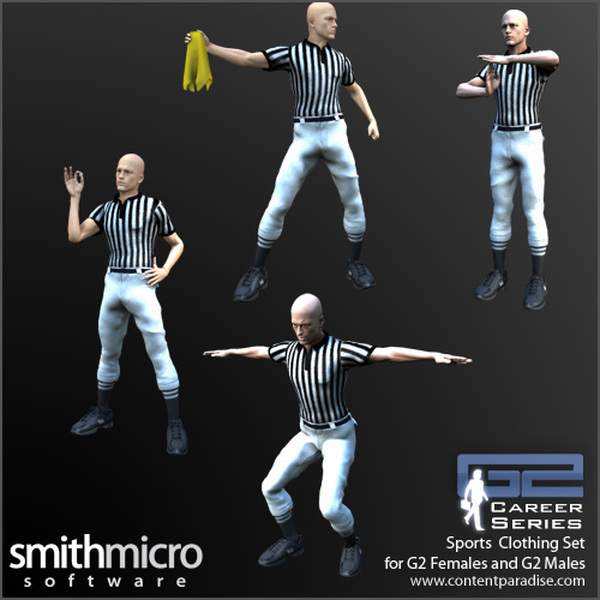 Sports Clothing for G2 Figures (Career Series) by N/A