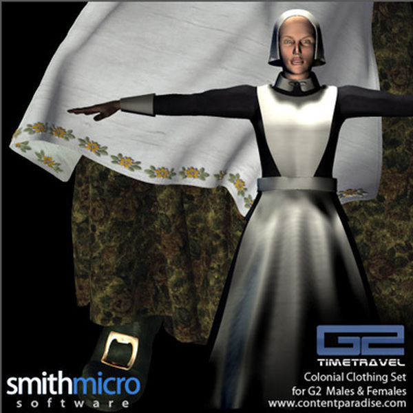Colonial Clothing for G2 Figures (Time Travel Series) by N/A