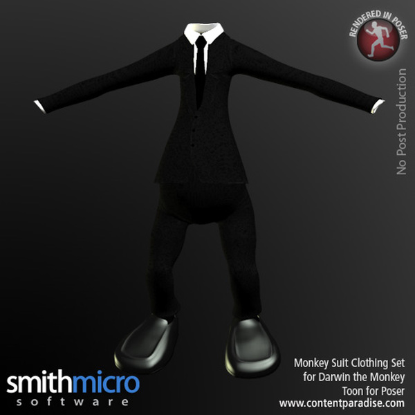 Monkey Business Clothing Set for Darwin Toon Monkey by N/A
