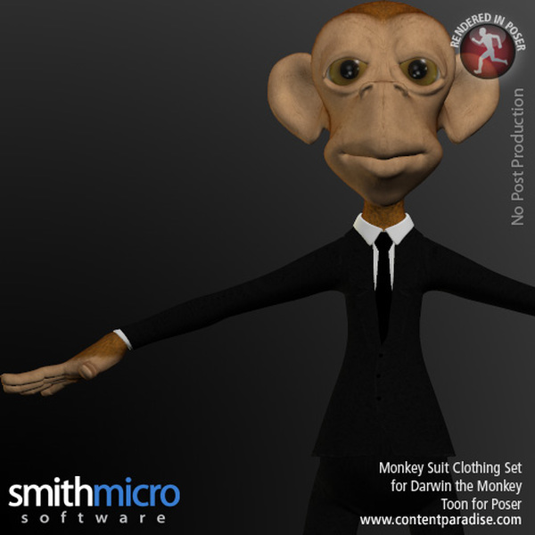 Monkey Business Clothing Set for Darwin Toon Monkey by N/A