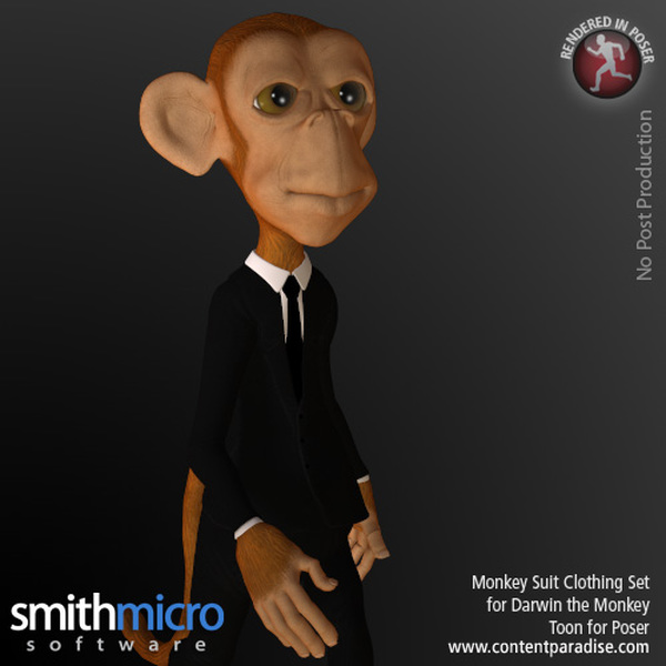 Monkey Business Clothing Set for Darwin Toon Monkey by N/A