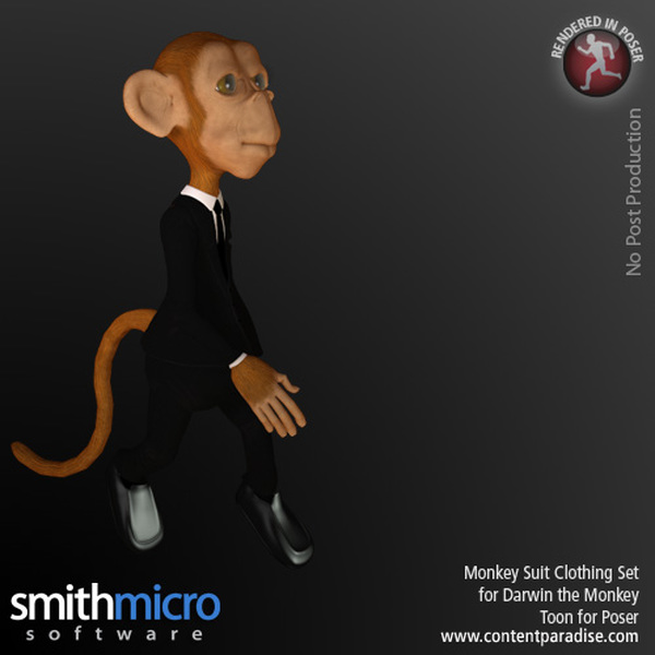 Monkey Business Clothing Set for Darwin Toon Monkey by N/A