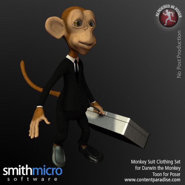 Monkey Business Clothing Set for Darwin Toon Monkey by N/A