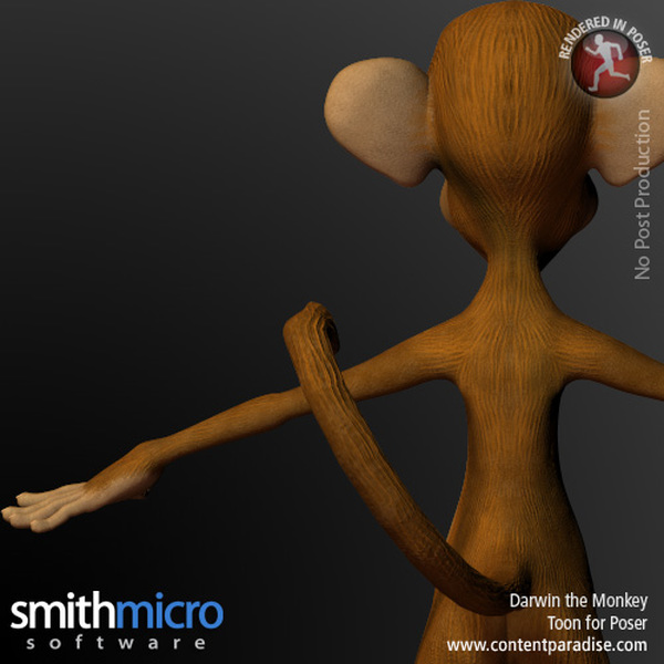 Darwin Toon Monkey by N/A
