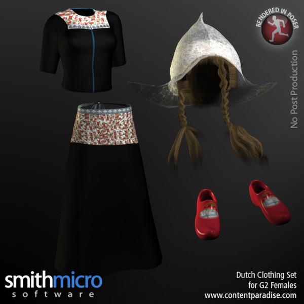 Dutch Clothing for G2 Figures (World Travel Series) by N/A