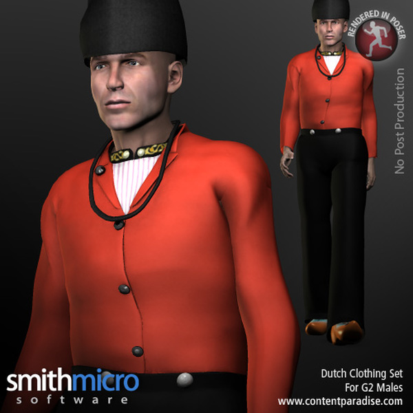 Dutch Clothing for G2 Figures (World Travel Series) by N/A