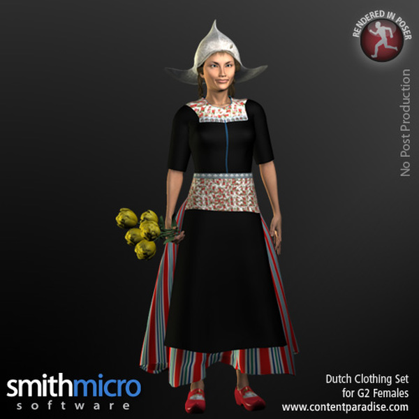 Dutch Clothing for G2 Figures (World Travel Series) by N/A