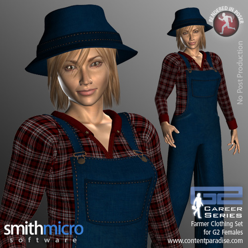 Farm Clothing Set for G2 Females (Career Series) by N/A