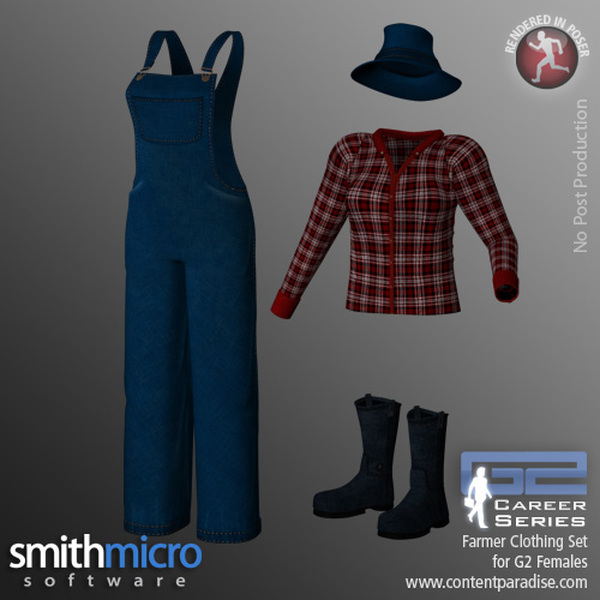 Farm Clothing Set for G2 Females (Career Series) by N/A