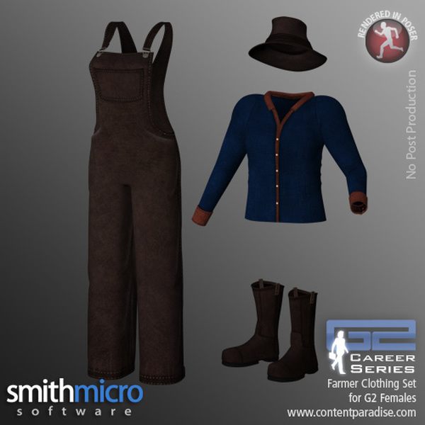 Farm Clothing Set for G2 Females (Career Series) by N/A