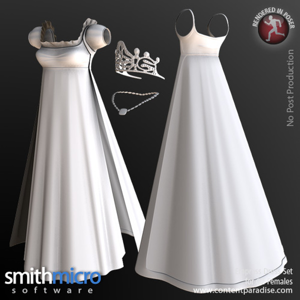 French Empress Clothing Set for G2 Females (Time Travel Series) by N/A