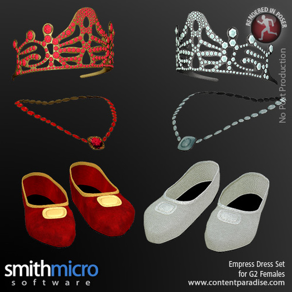 French Empress Clothing Set for G2 Females (Time Travel Series) by N/A