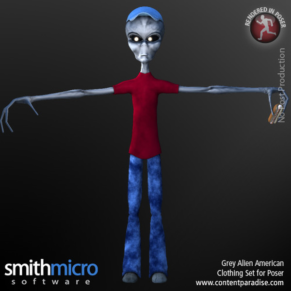Grey Alien Travel Series #1 - United States by N/A