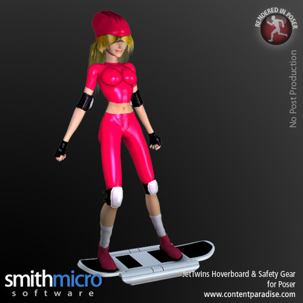 Hoverboard with Safety Gear (Jet Twins Series) by N/A