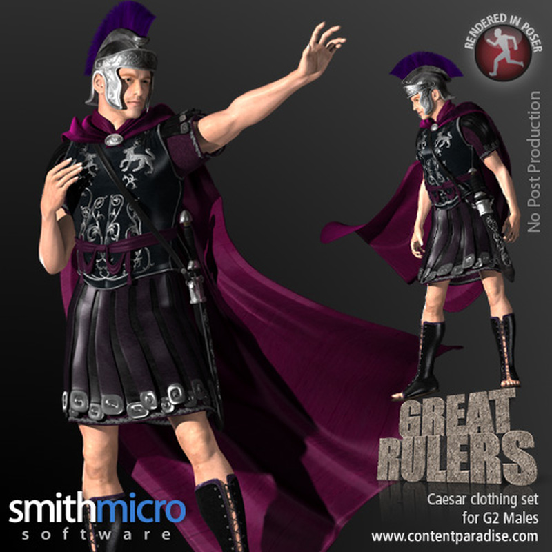 Julius Caesar Clothing Set for the G2 Males (Great Rulers) by N/A