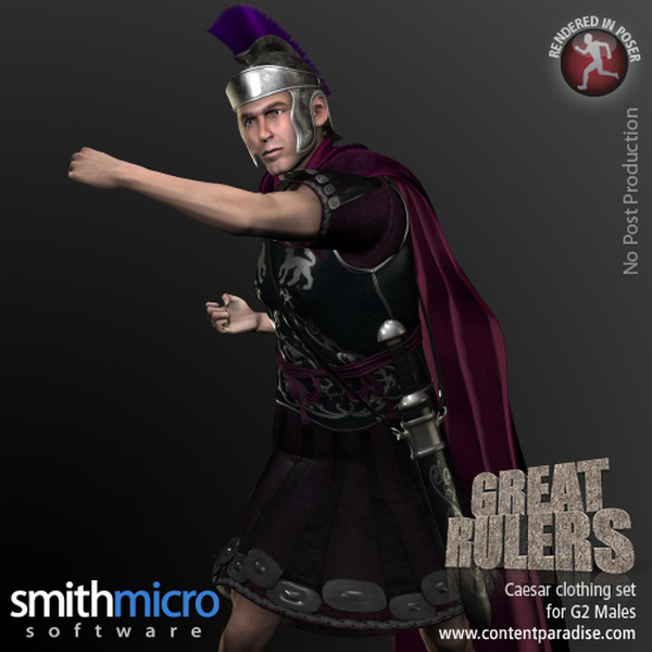 Julius Caesar Clothing Set for the G2 Males (Great Rulers) by N/A