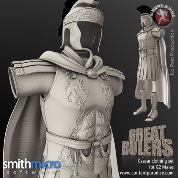 Julius Caesar Clothing Set for the G2 Males (Great Rulers) by N/A
