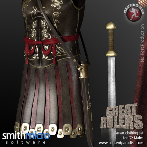 Julius Caesar Clothing Set for the G2 Males (Great Rulers) by N/A