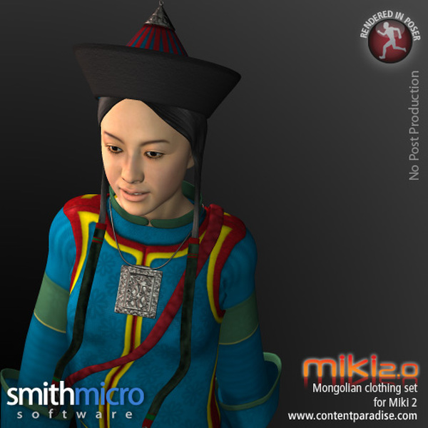 Mongolian Clothing Set for Miki 2.0 by N/A