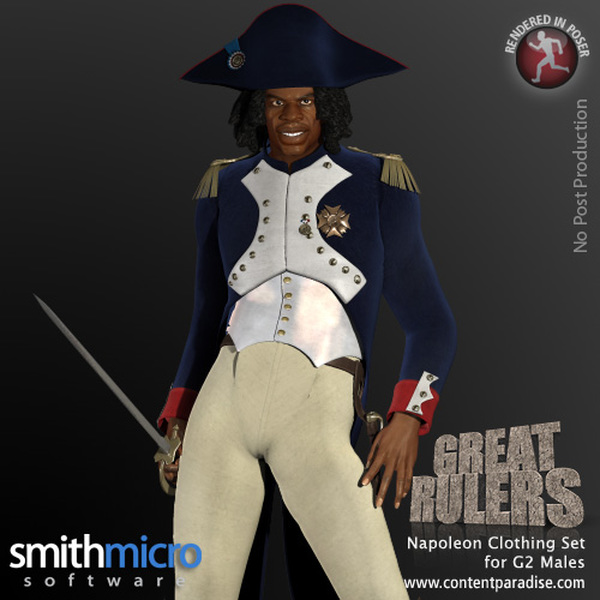 Napoleon Clothing Set for the G2 Males (Great Rulers) by N/A