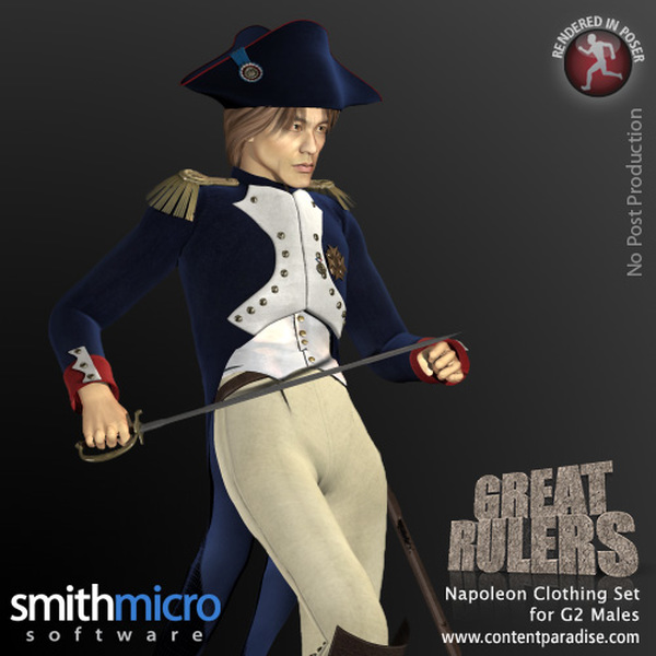 Napoleon Clothing Set for the G2 Males (Great Rulers) by N/A