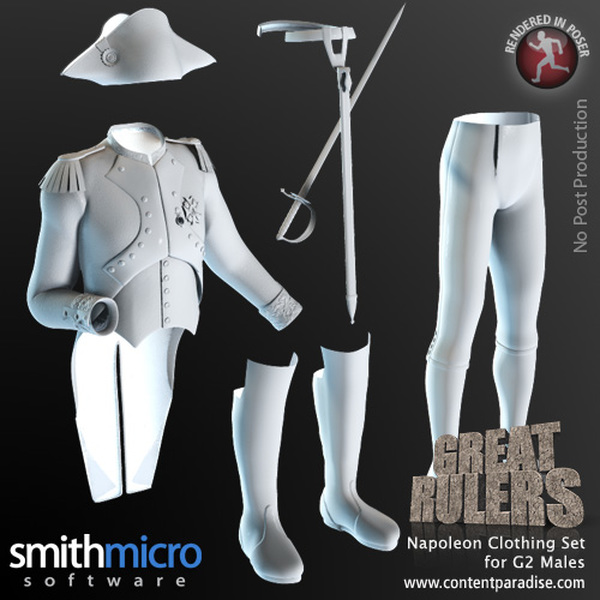 Napoleon Clothing Set for the G2 Males (Great Rulers) by N/A