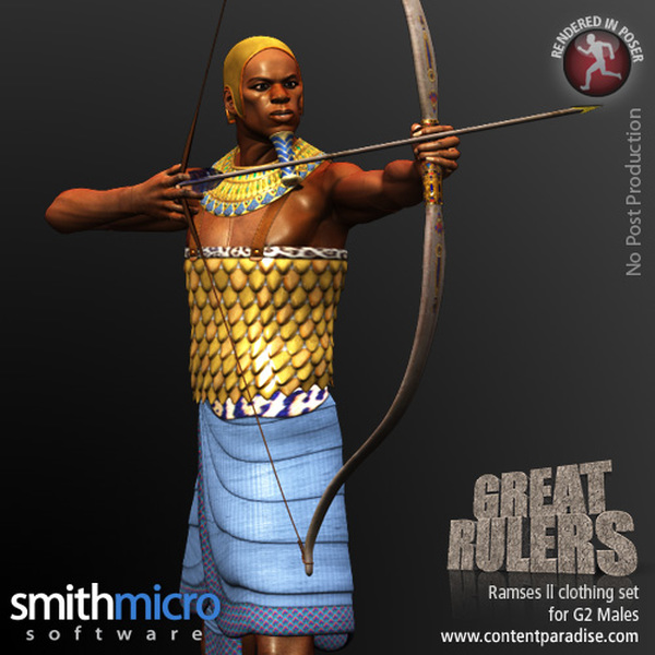 Ramses II Clothing Set for the G2 Males (Great Rulers) by N/A