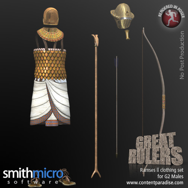 Ramses II Clothing Set for the G2 Males (Great Rulers) by N/A