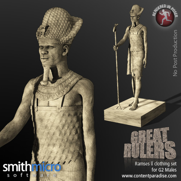 Ramses II Clothing Set for the G2 Males (Great Rulers) by N/A