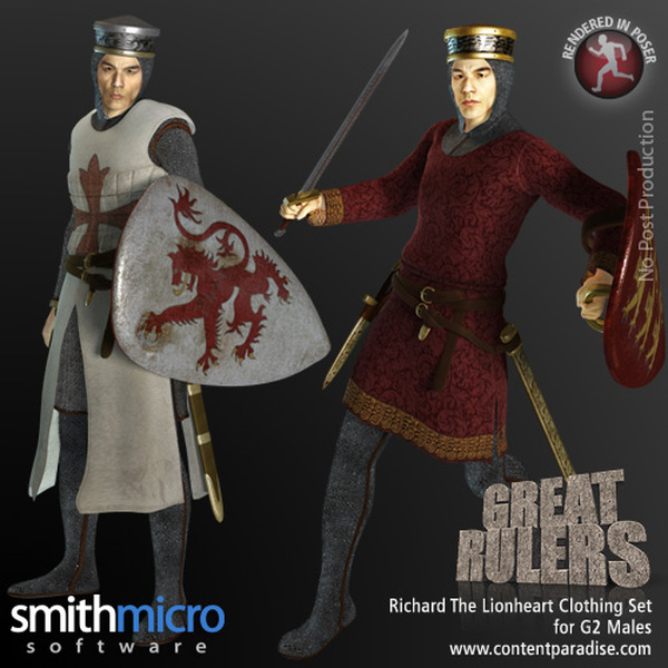 King Richard the Lionhearted Clothing Set for the G2 Males (Great Rulers) by N/A