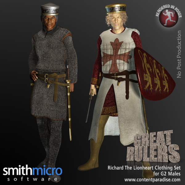 King Richard the Lionhearted Clothing Set for the G2 Males (Great Rulers) by N/A