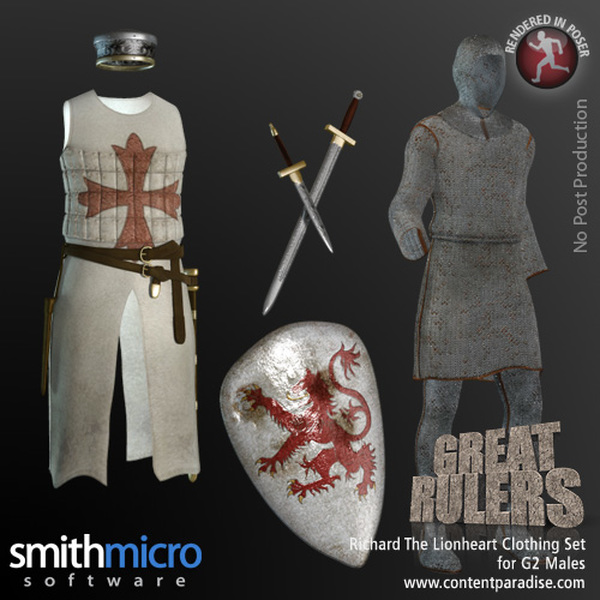 King Richard the Lionhearted Clothing Set for the G2 Males (Great Rulers) by N/A