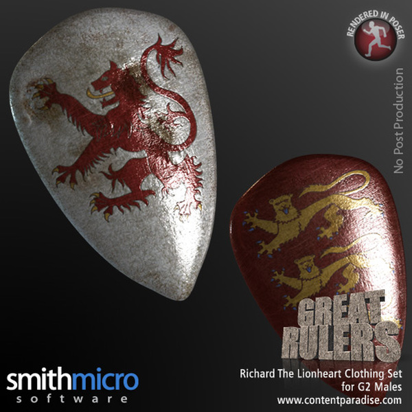 King Richard the Lionhearted Clothing Set for the G2 Males (Great Rulers) by N/A