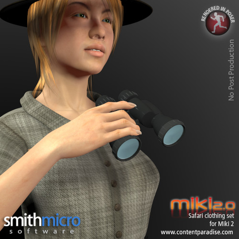 Safari Clothing for Miki 2.0 by N/A