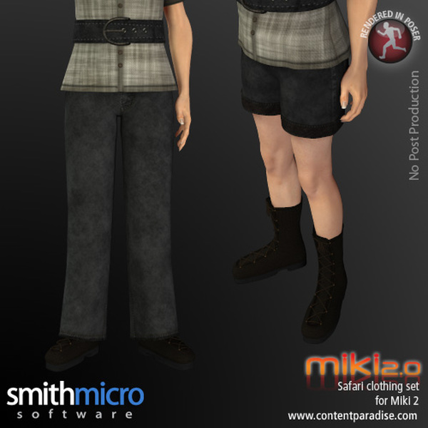 Safari Clothing for Miki 2.0 by N/A